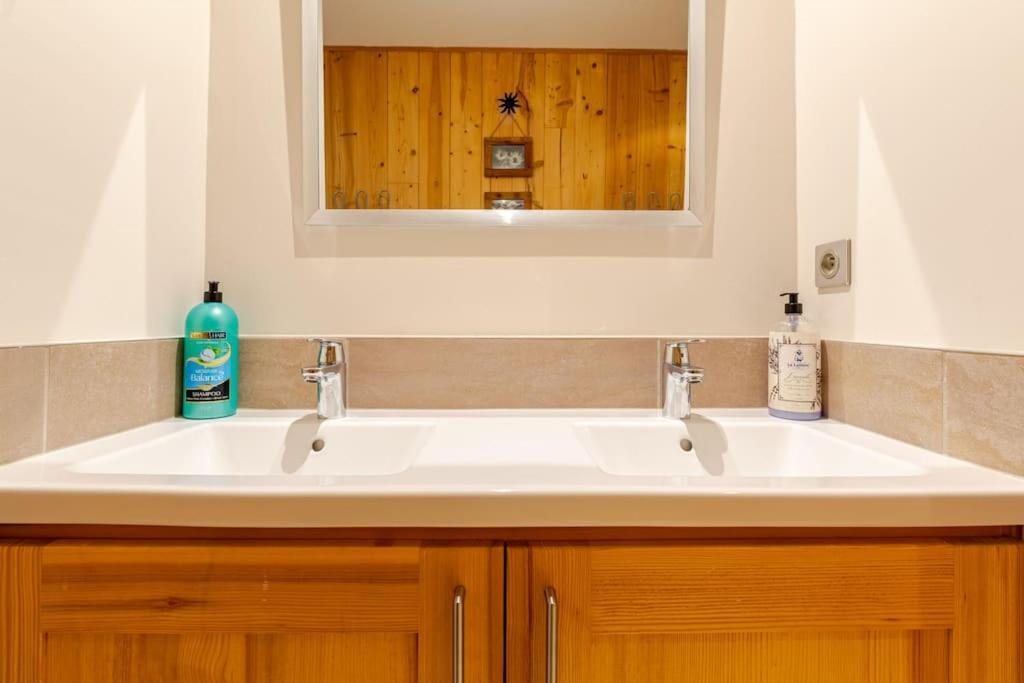 Appartement En Chalet Individuel Sauna Piscine Valmeinier Ngoại thất bức ảnh