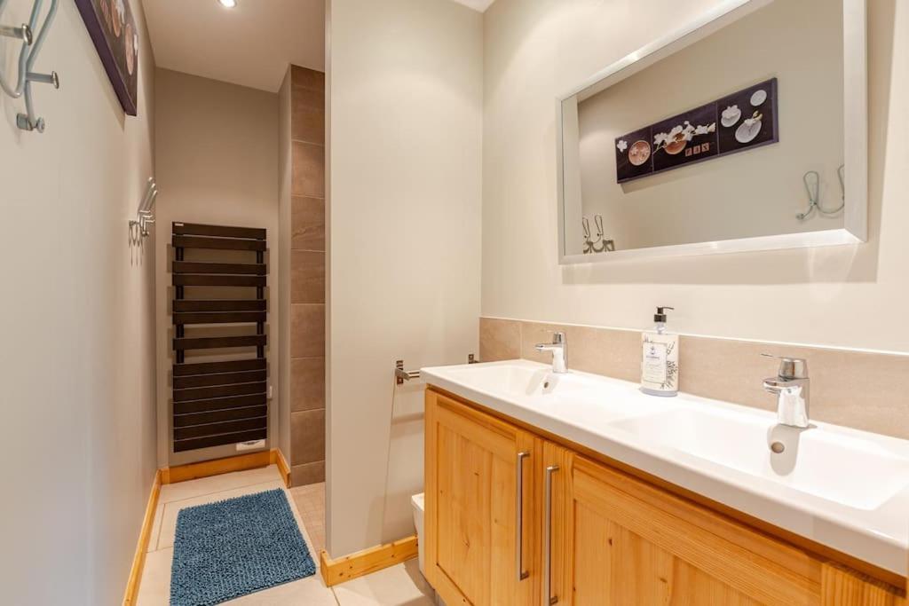 Appartement En Chalet Individuel Sauna Piscine Valmeinier Ngoại thất bức ảnh